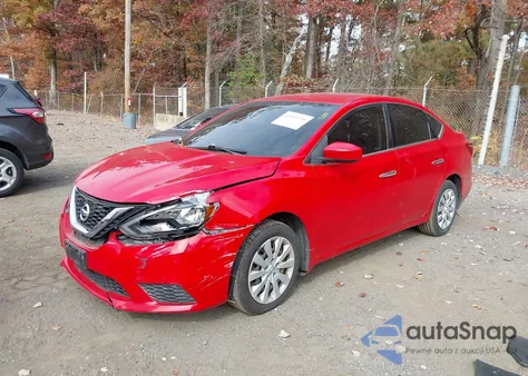 2017 Nissan Sentra Sv z USA, uszkodzony, nr VIN 3N1AB7AP4HL653905